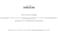 Desktop Screenshot of darsabra-marrakech.com